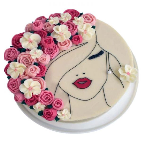 کیک گل پاردیس کیک تهران