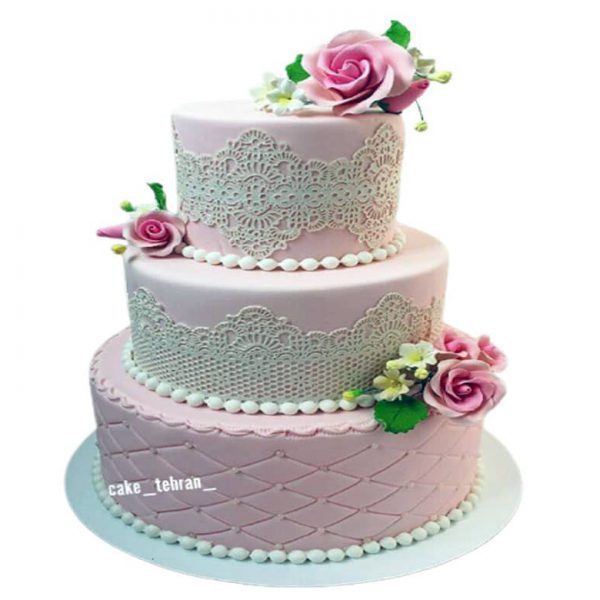 کیک عقد و عروسی آریسان